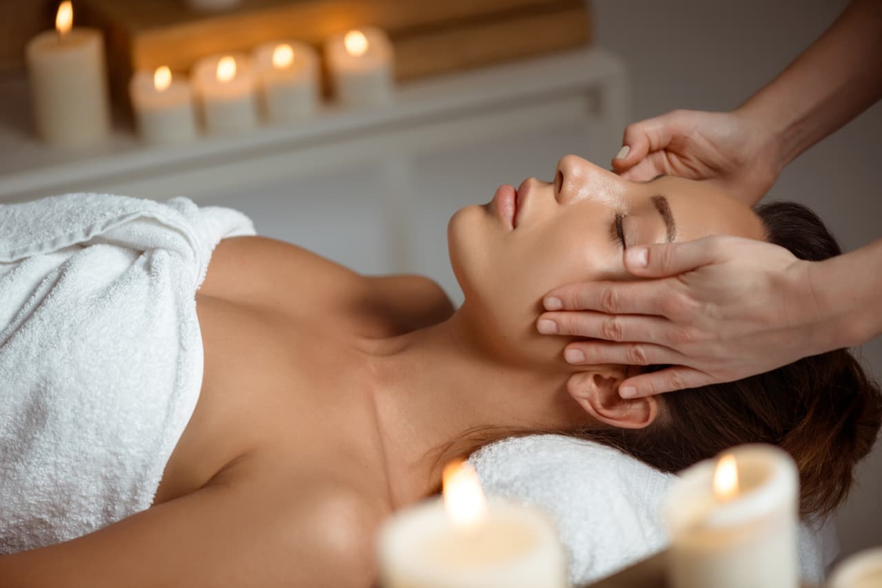 Masaje en un spa